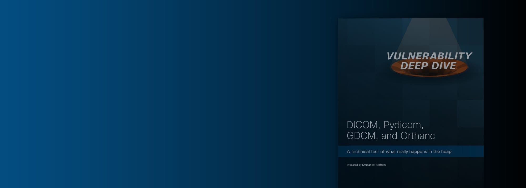 DICOM, Pydicom, GDCM, and Orthanc: A technical tour of what really happens in the heap
