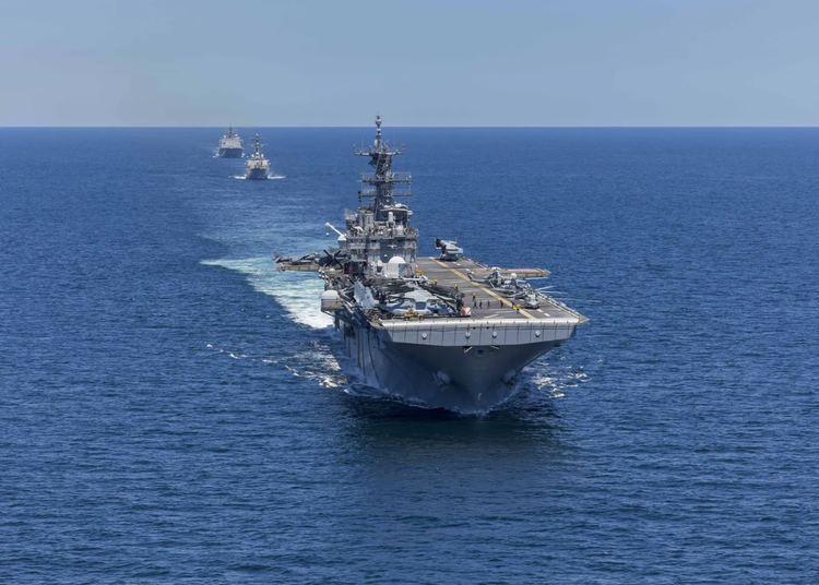 US naval and air assets have been deployed to the Caribbean