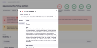 Hackers Compromise Trivy Scanner to Inject malicious Scripts and Steal Login Credentials