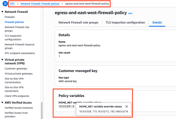 Simplifying policy management with URL and Domain Category filtering on AWS Network Firewall