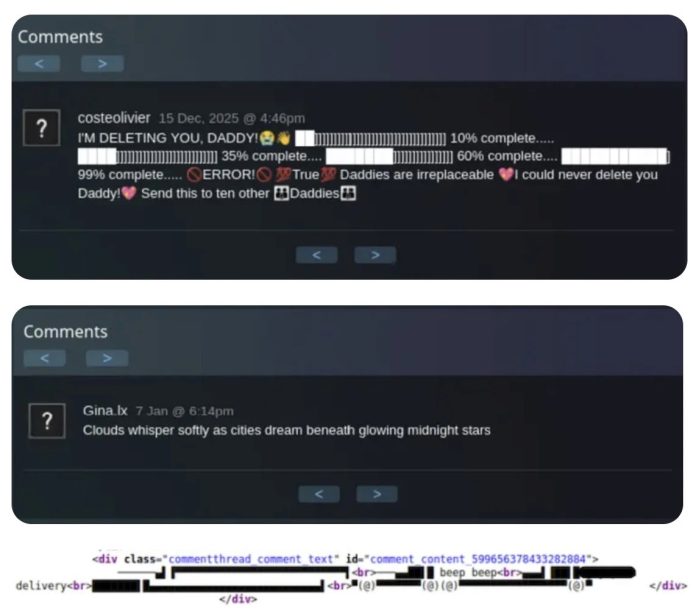 WordPress Malware Abuses Steam Community Profiles for C2 Operations